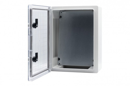 F-ELEKTRO F1.0335 Szafa. 300x400x195 mm IP65 drzwi przeźroczyste