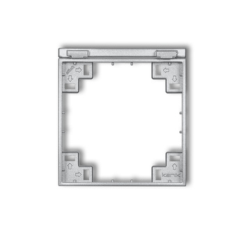 KARLIK produkty  uzupełniające 7MRPB-1s Ramka pośrednia do gniazda bryzgoszczelnego z uziemineiem SCHUKO