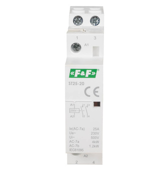 F&F Stycznik modułowy ST25-20 elektromagnetyczny