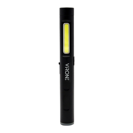 Latarka warsztatowa LED, 5+3W, 300lm+70lm, 600mAh, magnes, klips