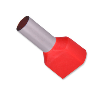 Twin-koncówka tulejkowa 10/14 czer