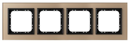 OSPEL SONATA R-4RGC/81/33 Ramka poczwórna