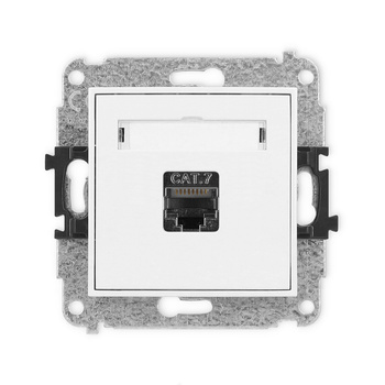KARLIK MINI 25MGK-9  Gniazdo komputerowe pojedyńcze  1xRJ45