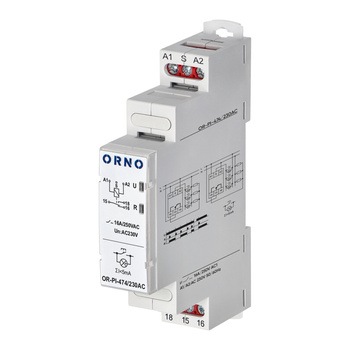 Przekaźnik instalacyjny bistabilny Economic, 16A, 230 VAC