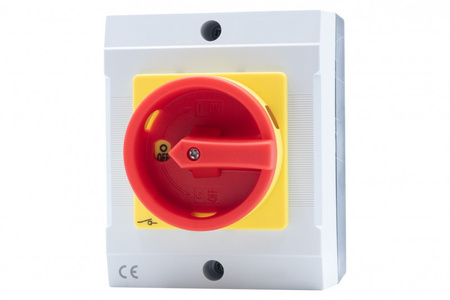 F-ELEKTRO F3.2202  Wyłącznik WS-32 0/1 32A 3P IP65 w obudowie