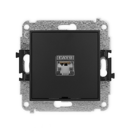 KARLIK ICON 12IGKBO-5 Gniazdo komputerowe pojedyńcze 1xRJ45
