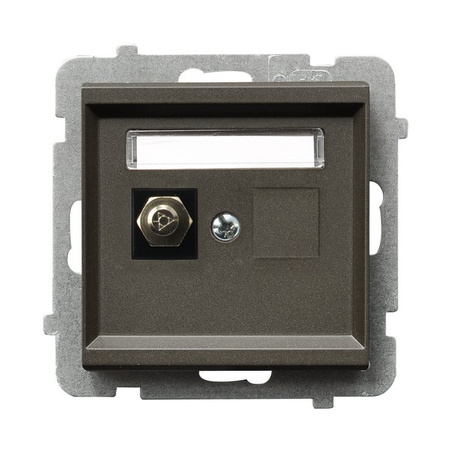 OSPEL SONATA GPE-1R/m/40 Gniazdo ekwipotencjalne pojedyncze