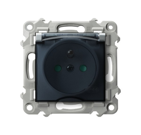 OSPEL SZAFIR GPH-1ZZP/m/18/d Gniazdo bryzgoszczelne z/u IP-44 przesłony