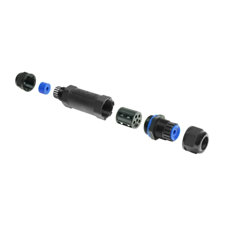Plastrol Złącze kablowe hermetyczne ZKH2-5SS IP68 5-pin 16A W-00380