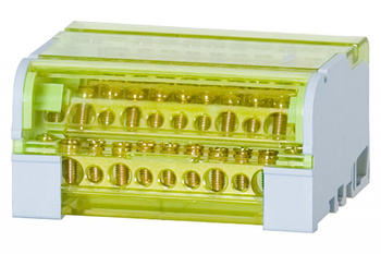 F-ELEKTRO Blok rozdzielczy czterobiegunowy LBR - 4x11 otworów F2.0044