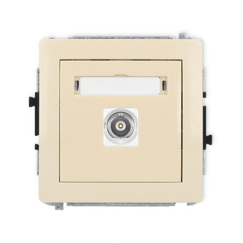 KARLIK DECO 1DGBNC-1  Gniazdo pojedyńcze  BNC