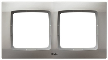 OSPEL KARO RH-2S/43 Ramka podwójna do łączników IP-44
