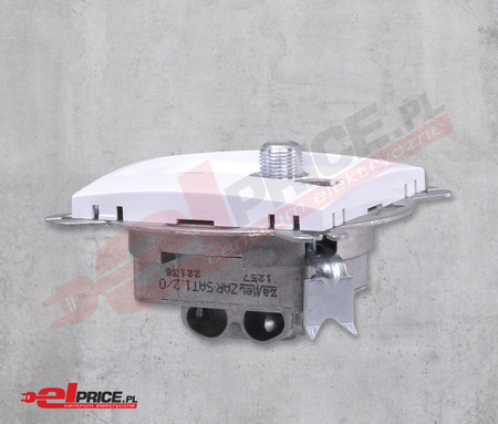 Ospel impresja gpa-ys/m/00 gniazdo rtv-sat końcowe