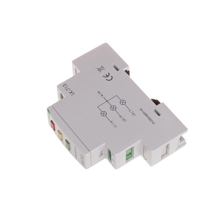 F&F LK-713R Lampka sygnalizacyjna 3 LED Czerwona