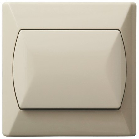 OSPEL AKCENT ŁP-1A/01 Łącznik jednobiegunowy beż