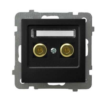 Ospel as GGN-1G/m/33 Gniazdo głośnikowe pojedyncze