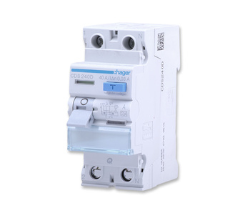 Hager CDS240D Wył. różnicowoprądowy 1P+N 40A/30mA Typ A QuickConnect