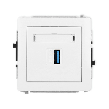 KARLIK DECO DGUSB-5  Gniazdo pojedyńcze  USB A-A 3.0