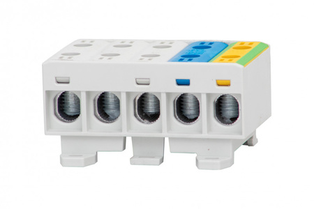 F-ELEKTRO F2.0308 LZ Listwa zaciskowa w korpusie ZU 5-torowa 5x50mm2(3L+N+PE)