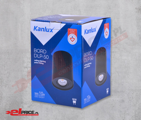 Kanlux bord dlp-50-b  oprawa sufitowa spot