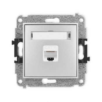 KARLIK MINI 7MGK-3  Gniazdo komputerowe pojedyńcze  1xRJ45