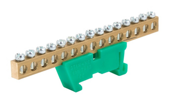 Stan-met Listwa zaciskowa ochronna 15x16mm2 Zielona