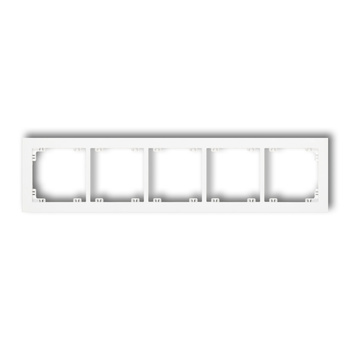 KARLIK DECO 25DR-5 Ramka uniwersalna pięciokrotna z tworzywa