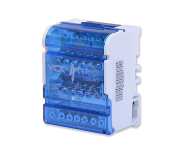 Vcx blk 47 blok rozdzielczy łączeniowy 4x7 125a/500v