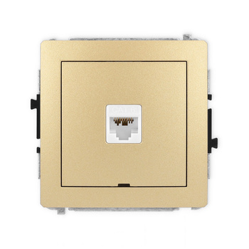 KARLIK DECO 29DGKBO-7  Gniazdo komputerowe pojedyńcze  1xRJ45