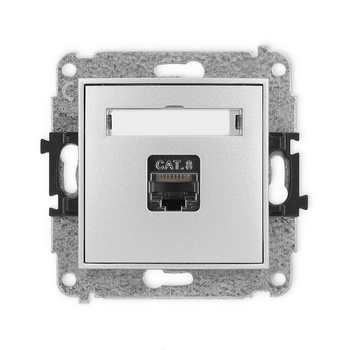 KARLIK MINI 7MGK-11  Gniazdo komputerowe pojedyńcze  1xRJ45