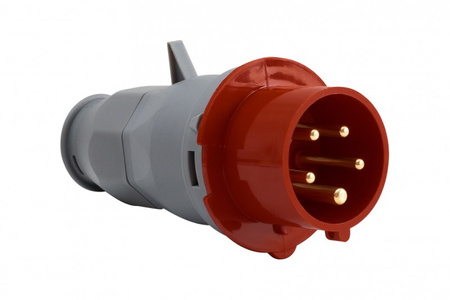 F-ELEKTRO F7.0027  Wtyczka siłowa 16A 5p - zwrotnica faz IP44 /FE/