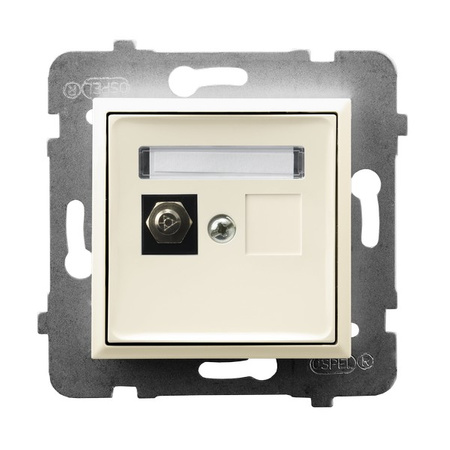 Ospel aria GPE-1U/m/27 Gniazdo ekwipotencjalne pojedyncze