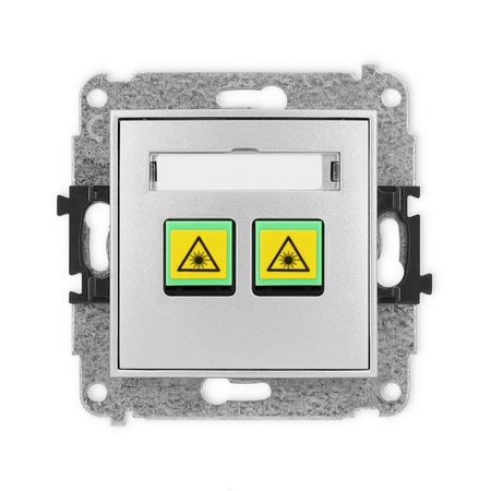 KARLIK ICON 7IGOP-2 Gniazdo światłowodowe optyczne podwójne