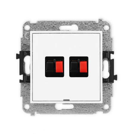 KARLIK MINI MGGBO-2  Gniazdo głośnikowe podwójne