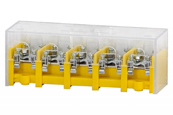 F-ELEKTRO F2.0022 LZ Listwa zaciskowa 5x25mm2/20x10mm2 na stałe + pokrywa