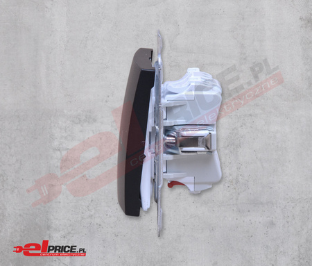 Ospel impresja łp-7yb/m/33 łącznik żaluzjowy z blokadą mechaniczną