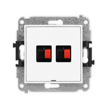 KARLIK MINI MGGBO-2 Gniazdo głośnikowe podwójne