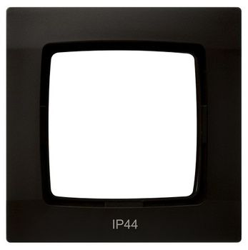 OSPEL KARO RH-1S/40 Ramka pojedyncza do łączników IP-44