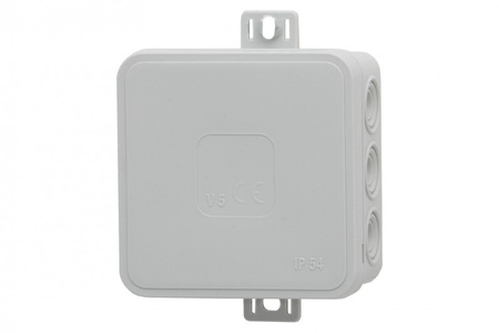 F-ELEKTRO F1.0293 Puszka hermetyczna V7,  termoplast 100x100x41 IP54, szara-klik