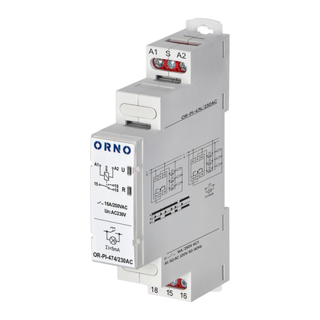 Przekaźnik instalacyjny bistabilny Economic, 16A, 230 VAC