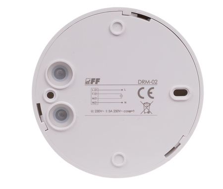 F&F Sufitowy czujnik ruchu mikrofalowy DRM-02; czujnik radarowy