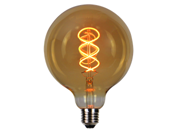 LED line PRIME żarówka LED E27 4W 1800K 210lm 220-240V FILAMENT G125 KULA RETRO VINTAGE ZŁOTA ŚCIEMNIALNA