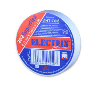 Electrix 202 0,19mm x 19mm x 20m biała