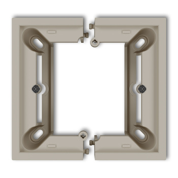 KARLIK DECO / MINI 60DPU-1 Puszka natynkowa pojedyncza, składana MINI