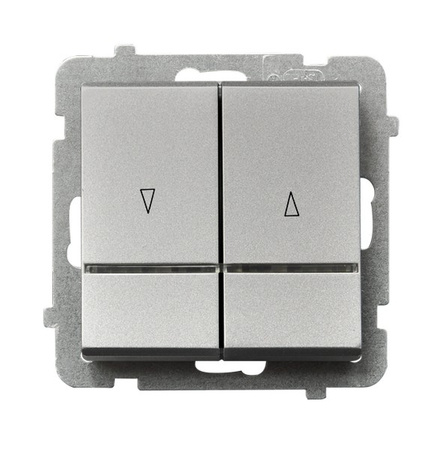 OSPEL SONATA ŁP-7RS/m/38 Łącznik żaluzjowy, zwierny, podświetlany