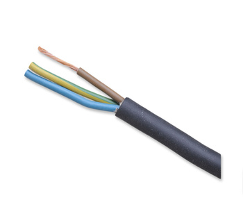 ELPAR Przewód H05RR-F 300/500V OW 3x1,5 mm2 gumowy czarny 5901854403229