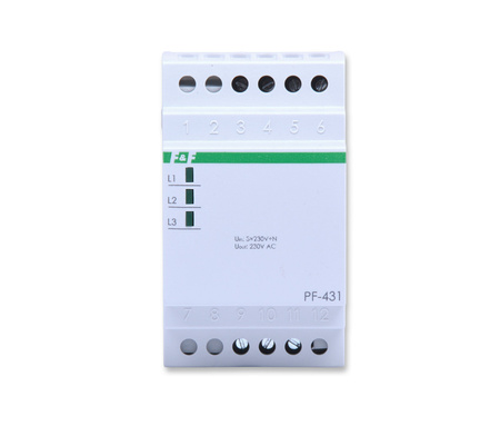 F&F PF-431 AUTOMATYCZNY PRZEŁĄCZNIK FAZ PRZEKAŹNIK