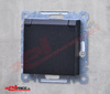 Hager lumina wl1123 gniazdo z uziemieniem pokrywa