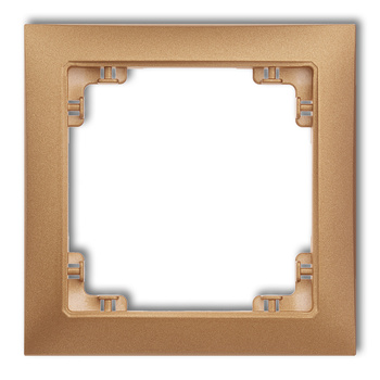 KARLIK DECO 8DRSO-1 Ramka uniwersalna pojedyncza z tworzywa DECO Soft