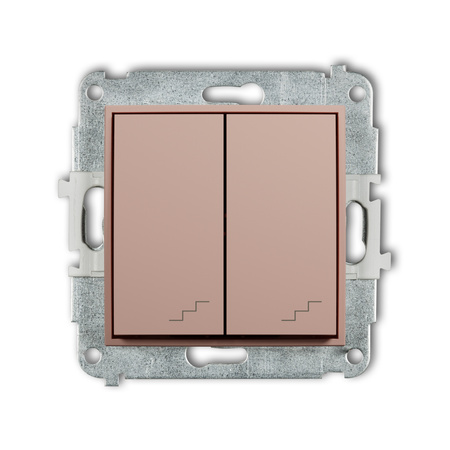 KARLIK MINI 62MWP-33 Mechanizm łącznika podwójnego schodowego